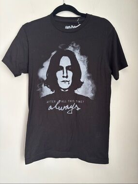 Warner Bros. Black Severus Snape 'Always' Graphic Tee